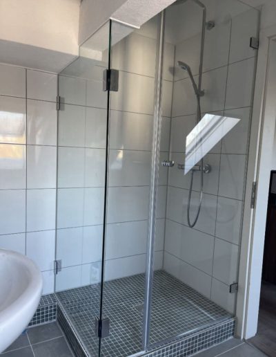 Glasdusche sonderanfertigung